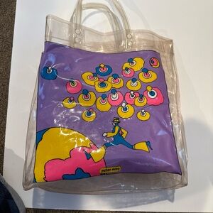 Peter Max COSMIC RUNNER 1960’s vinyl tote